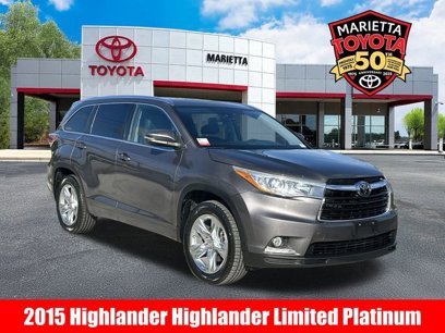 Certified 2015 Toyota Highlander Limited Platinum