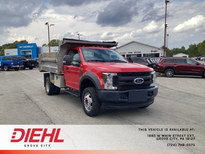 Used 2018 Ford F550 4x4 Regular Cab Super Duty w/ Power Equipment Group
