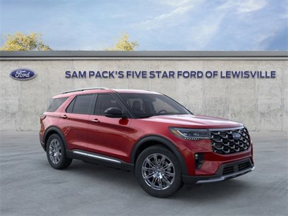 New 2025 Ford Explorer Platinum