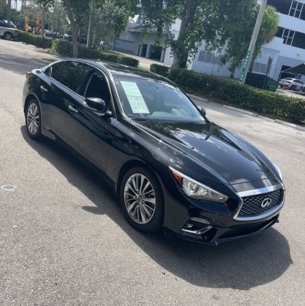 Used 2024 INFINITI Q50 Luxe w/ Cargo Package