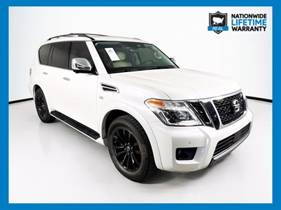 Used 2019 Nissan Armada Platinum w/ Captain's Chairs Package