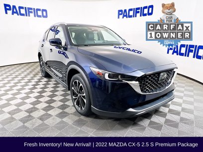 Used 2022 MAZDA CX-5 AWD 2.5 S w/ Premium Package