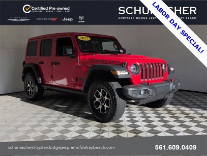 Certified 2021 Jeep Wrangler Unlimited Rubicon