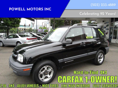Used 2001 Chevrolet Tracker 4WD w/ Preferred Equipment Group