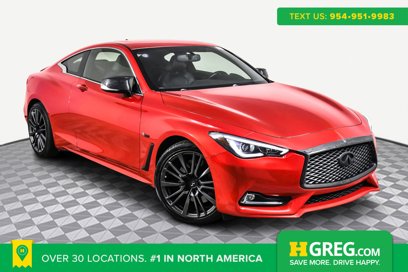 Used 2017 INFINITI Q60 Red Sport 400