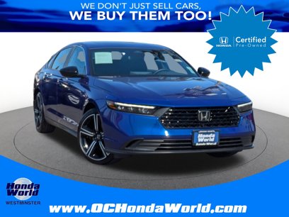 Certified 2024 Honda Accord Sport