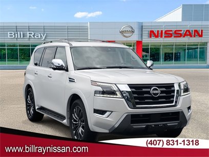Certified 2024 Nissan Armada Platinum w/ Captain's Chairs Package