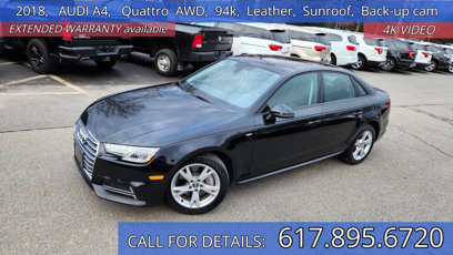 Used 2018 Audi A4 2.0T Premium w/ Convenience Package