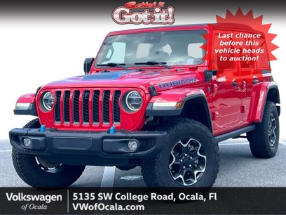 Used 2021 Jeep Wrangler Unlimited Rubicon 4xe w/ Steel Bumper Group