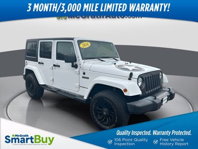 Used 2016 Jeep Wrangler Unlimited Sport