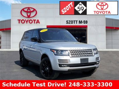 Used 2016 Land Rover Range Rover Long Wheelbase Supercharged