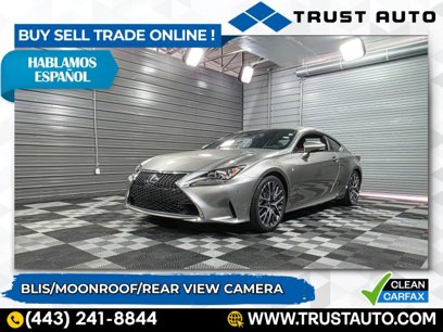 Used 2017 Lexus RC 200t F Sport