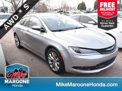 Used 2016 Chrysler 200 S w/ Navigation & Sound Group I