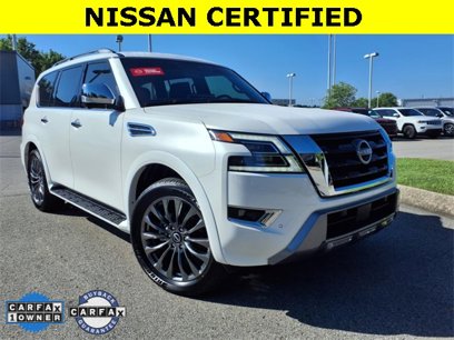 Certified 2024 Nissan Armada Platinum w/ Captain's Chairs Package
