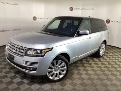 Used 2017 Land Rover Range Rover Supercharged