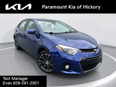 Used 2016 Toyota Corolla S