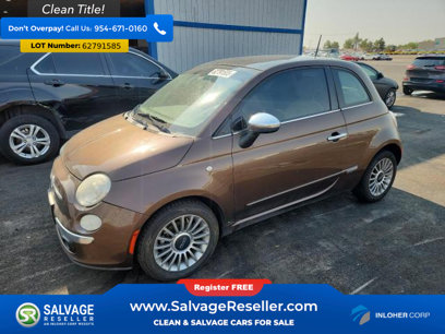Used 2012 FIAT 500 Lounge w/ Luxury Leather Pkg