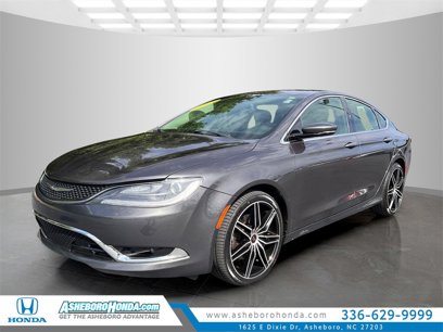 Used 2015 Chrysler 200 C w/ Navigation & Sound Group I