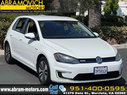 Used 2016 Volkswagen e-Golf SEL Premium