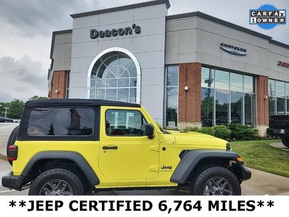 Certified 2024 Jeep Wrangler Sport S