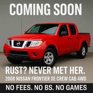 Used 2008 Nissan Frontier SE w/ SE Value Truck Pkg