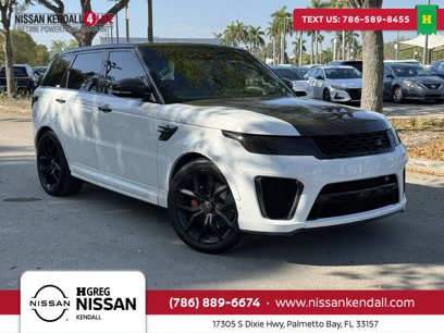 Used 2018 Land Rover Range Rover Sport SVR