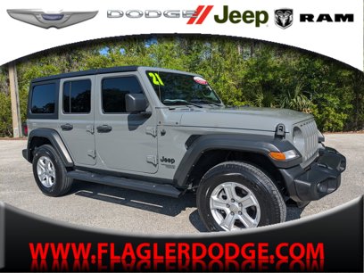Certified 2021 Jeep Wrangler Unlimited Sport