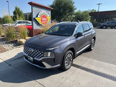 Used 2022 Hyundai Santa Fe Blue