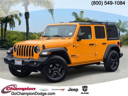 Certified 2021 Jeep Wrangler Unlimited Sport