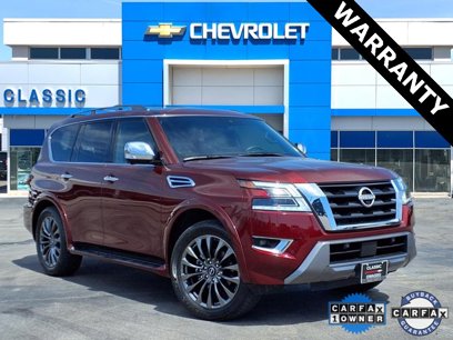 Used 2023 Nissan Armada Platinum w/ Captain's Chairs Package