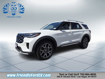 New 2025 Ford Explorer Platinum