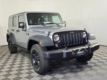 Used 2016 Jeep Wrangler Unlimited Sport