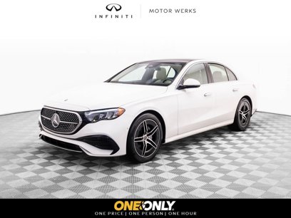 Used 2024 Mercedes-Benz E 350 4MATIC Sedan