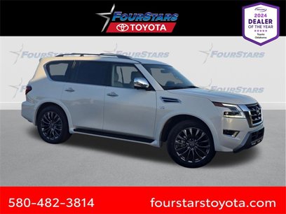 Used 2022 Nissan Armada Platinum w/ Captain's Chairs Package