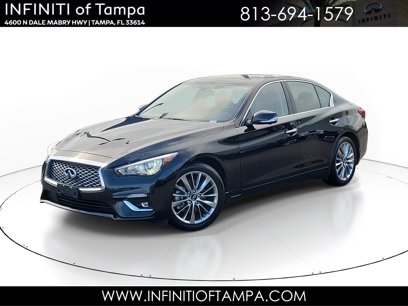 Used 2022 INFINITI Q50 Luxe w/ Cargo Package