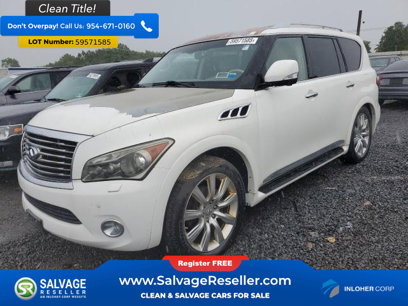 Used 2012 INFINITI QX56 4WD w/ Deluxe Touring Pkg