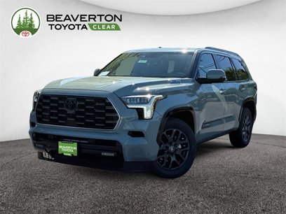 New 2025 Toyota Sequoia Platinum