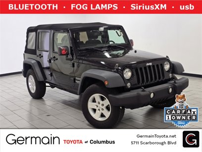 Used 2017 Jeep Wrangler Unlimited Sport w/ Quick Order Package 24S