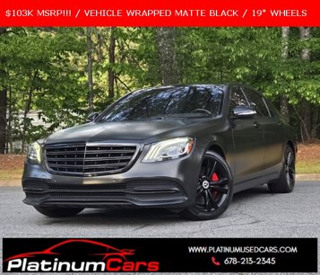 Used 2019 Mercedes-Benz S 560 Sedan