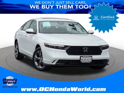 Certified 2024 Honda Accord EX