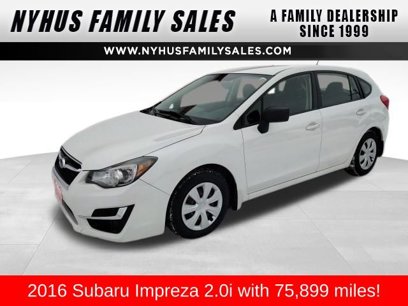 Used 2016 Subaru Impreza 2.0i