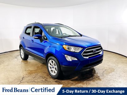 Certified 2021 Ford EcoSport SE w/ Interior Protection Package