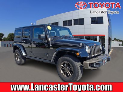 Used 2016 Jeep Wrangler Unlimited Sahara