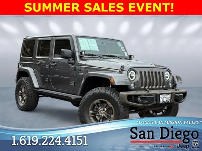 Used 2016 Jeep Wrangler Unlimited Sahara