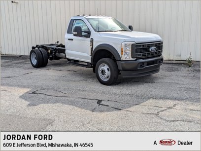 New 2024 Ford F550 4x4 Regular Cab Super Duty w/ Snow Plow Prep Package