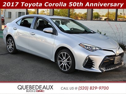 Used 2017 Toyota Corolla SE 50th Anniversary