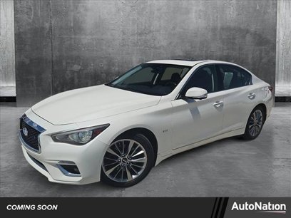 Used 2018 INFINITI Q50 Luxe w/ Cargo Package (L95)