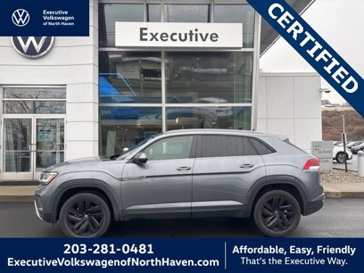 Certified 2022 Volkswagen Atlas Cross Sport SE w/ Black Wheel Package