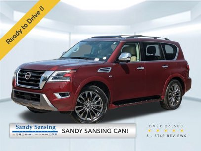 Used 2021 Nissan Armada Platinum w/ Captain's Chairs Package