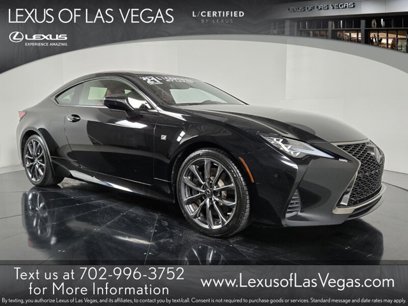 Certified 2021 Lexus RC 350 F Sport